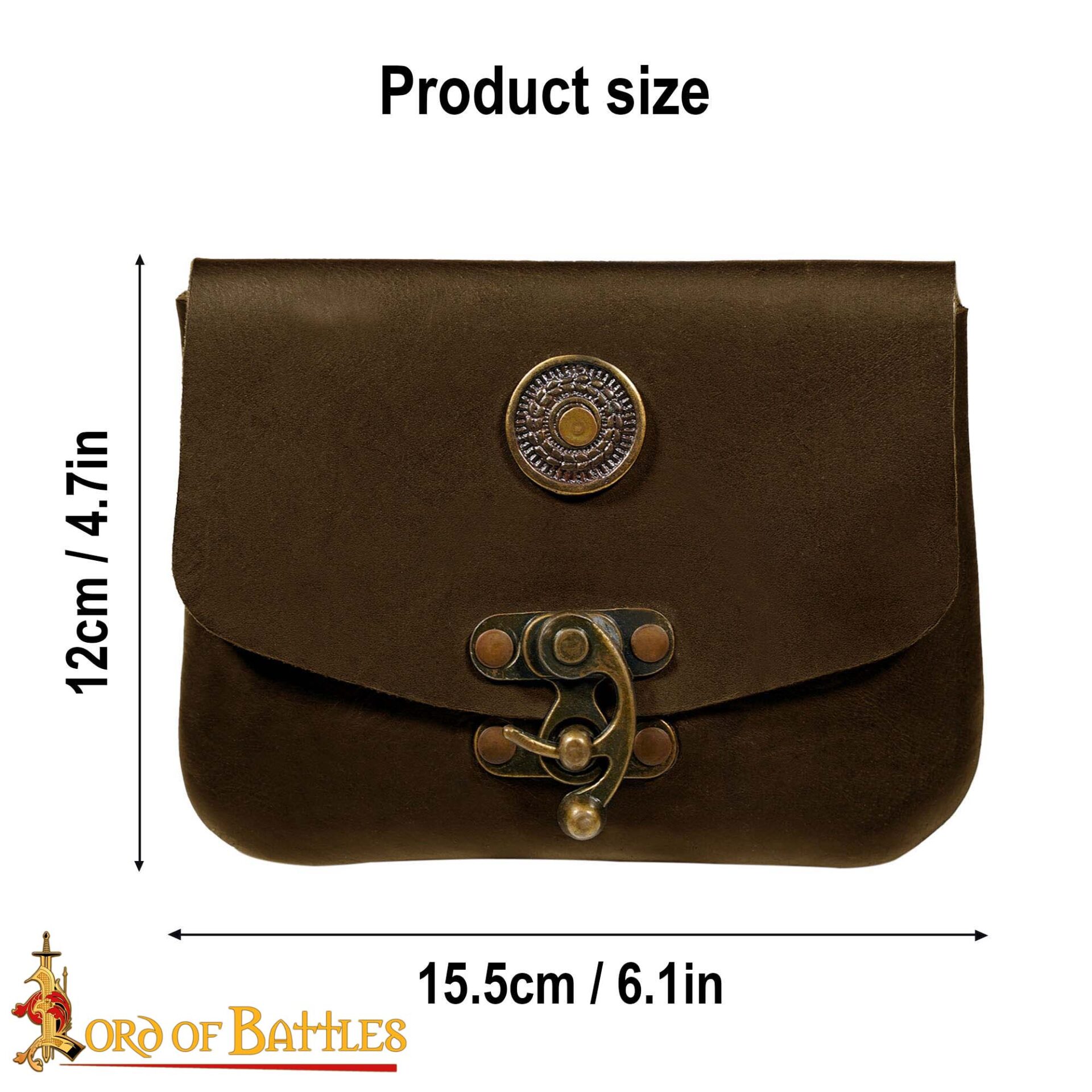 Medieval-Black-Leather-Belt-Pouch-with-Brass-Clasp-25824CBR 2