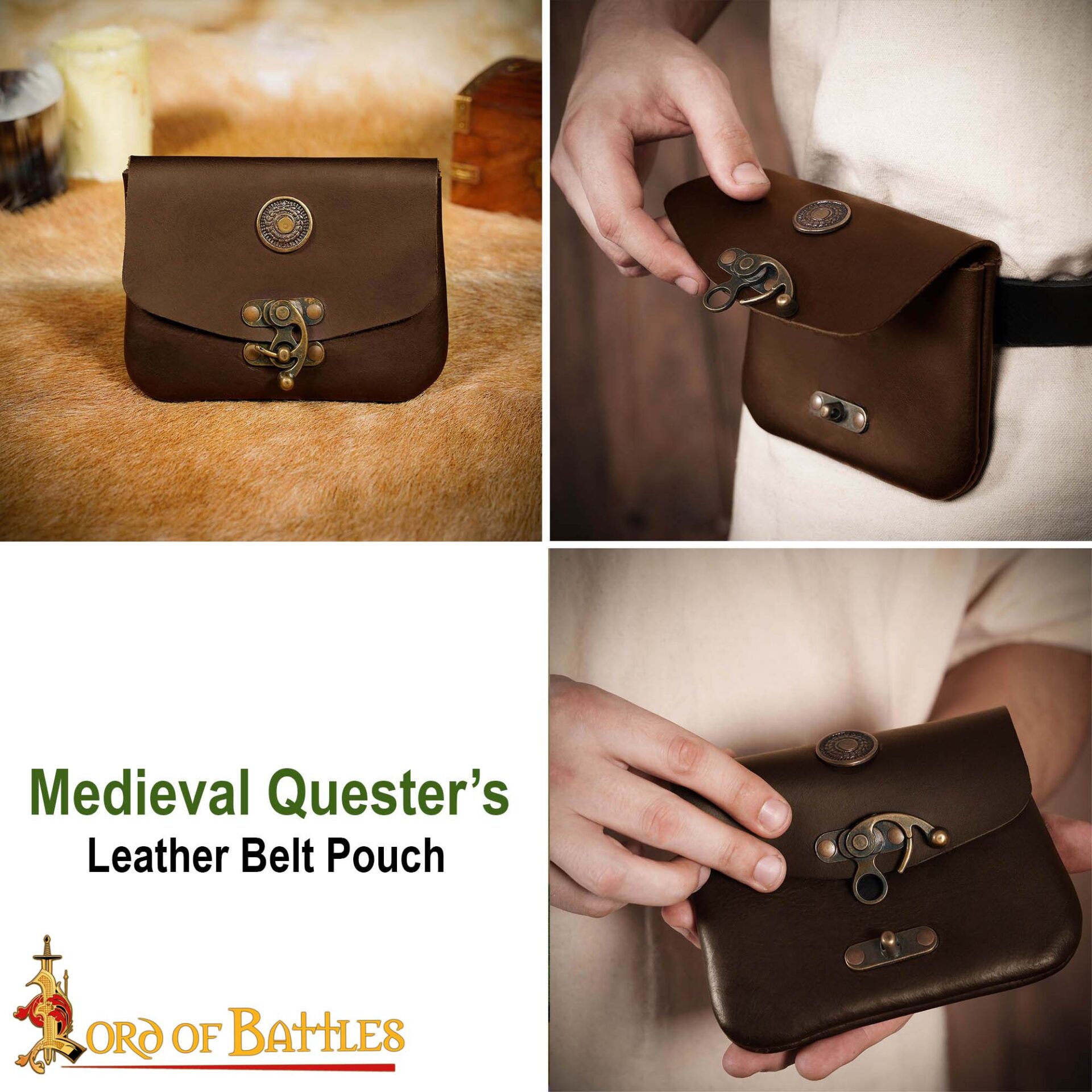 Medieval-Black-Leather-Belt-Pouch-with-Brass-Clasp-25824CBR 7