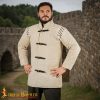 Medieval Triple-Layer Quilted Gambeson (Type 1) Convertible Sleeve Recycled Multi-Fibre Wadding-7101E
