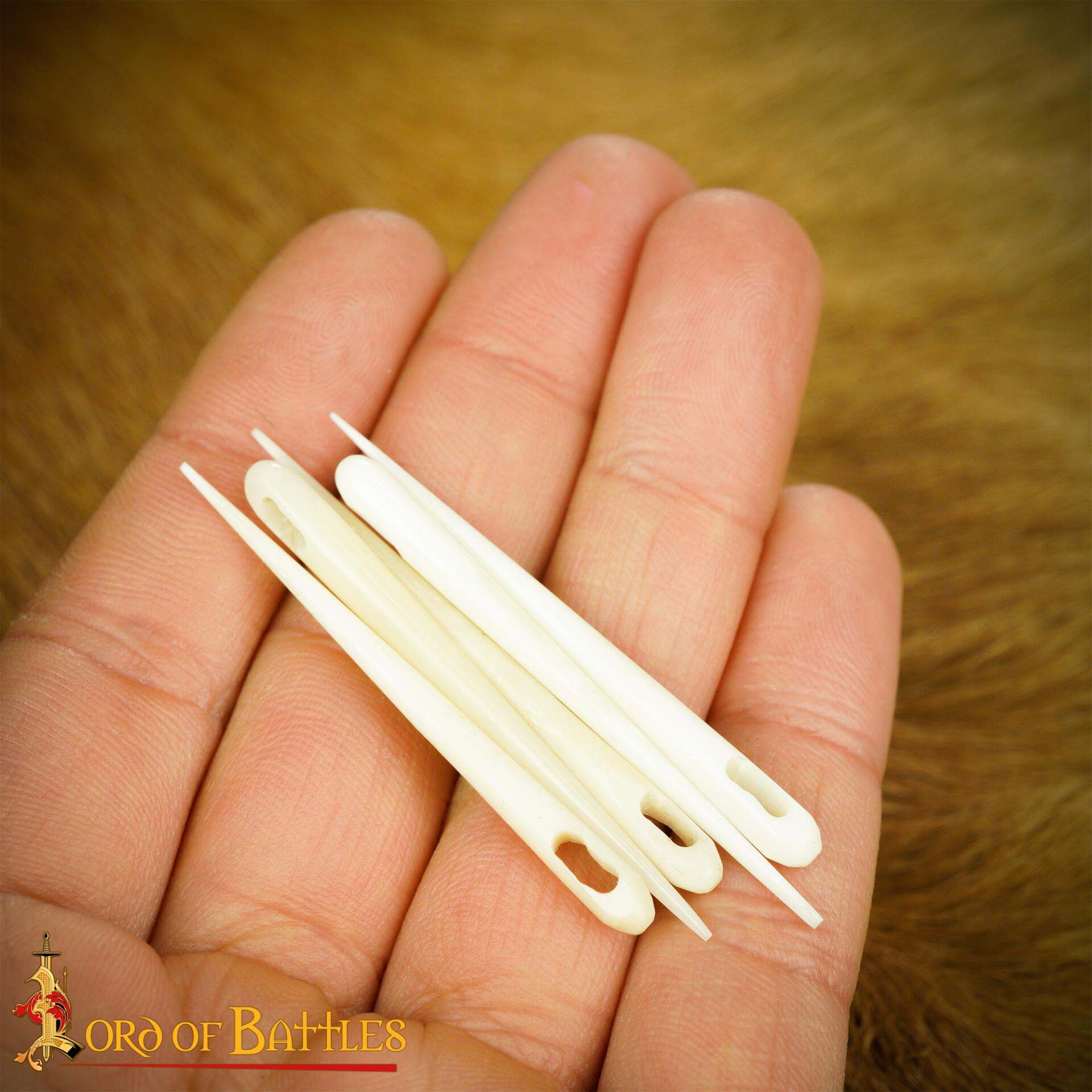Viking Bone Sewing Needles-60676-5Pcs 1
