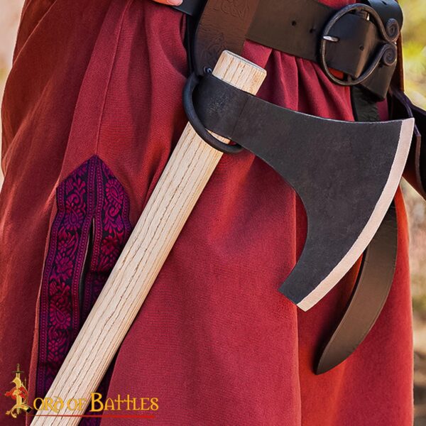 Viking Bearded Axe with Hand Forged Carbon Steel Head - Image 13