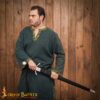 13th Century Hand Forged Arming Sword with Scabbard 5518 5