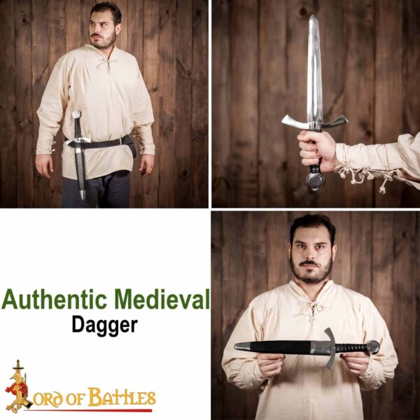 Late Medieval Knightly Dagger for Historical Reeanctments and LARP - Image 8