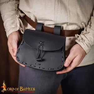 Medieval Handcrafted Genuine Leather Belt Bag