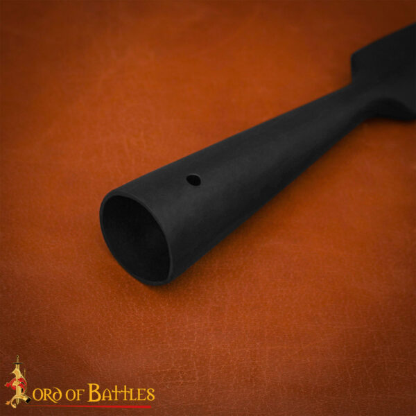 Medieval Viking Spearhead – Hand-Forged Carbon Steel | 11.5 inch | 14-Gauge Socket - Image 7