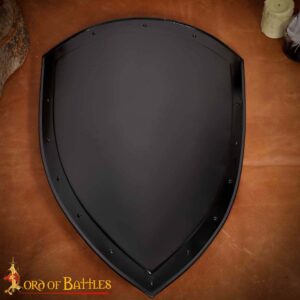 Medieval Templar Heater Shield Hand Forged Customizable