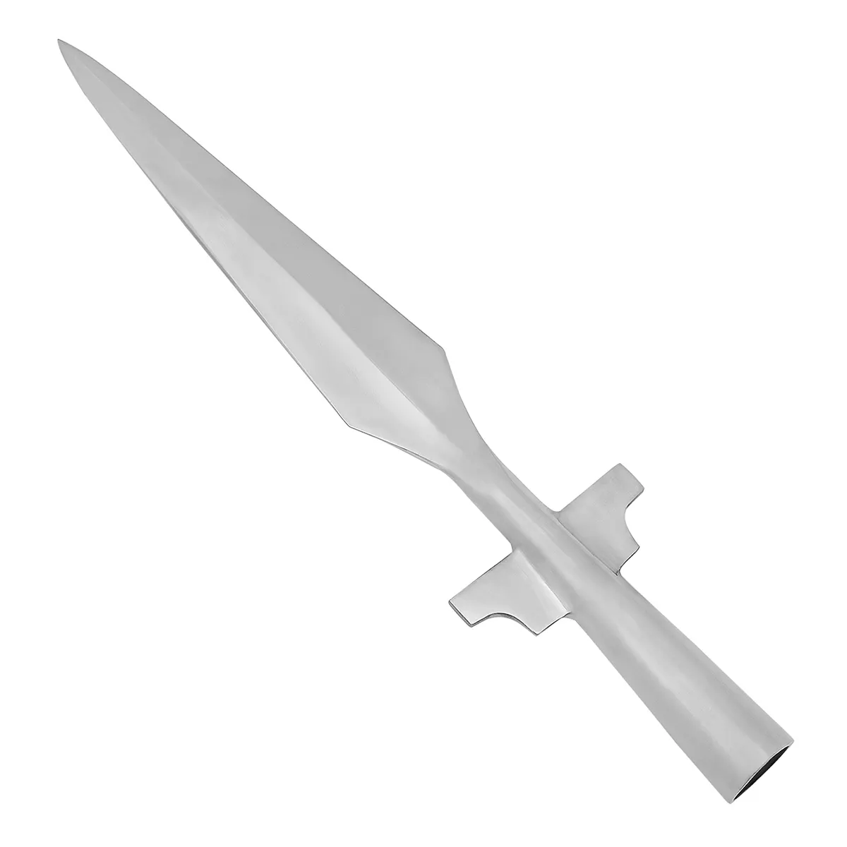 Winged Spear Head Hand Forged from Tough Carbon Steel Winged Spear Head Hand Forged from Tough Carbon Steel - Image 4