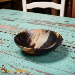 Viking Natural Horn Bowl - Handcrafted Natural Ox