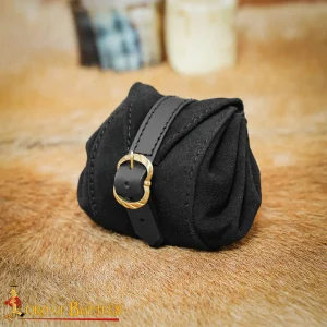 Medieval Mini Coin Pouch Handcrafted from Genuine Leather