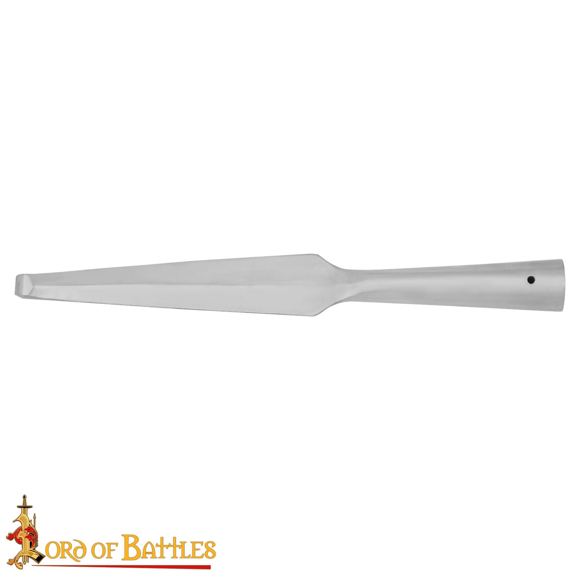 Medieval Blunt Spear Head Forged from Carbon Steel - 25955 3