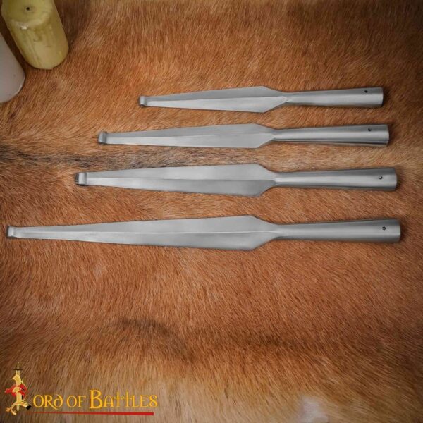 Medieval Blunt Spear Head Forged from Carbon Steel - Image 6