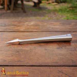 Medieval Triangle Spear Head | Hand-Forged Steel Spearhead for Collectors & LARP