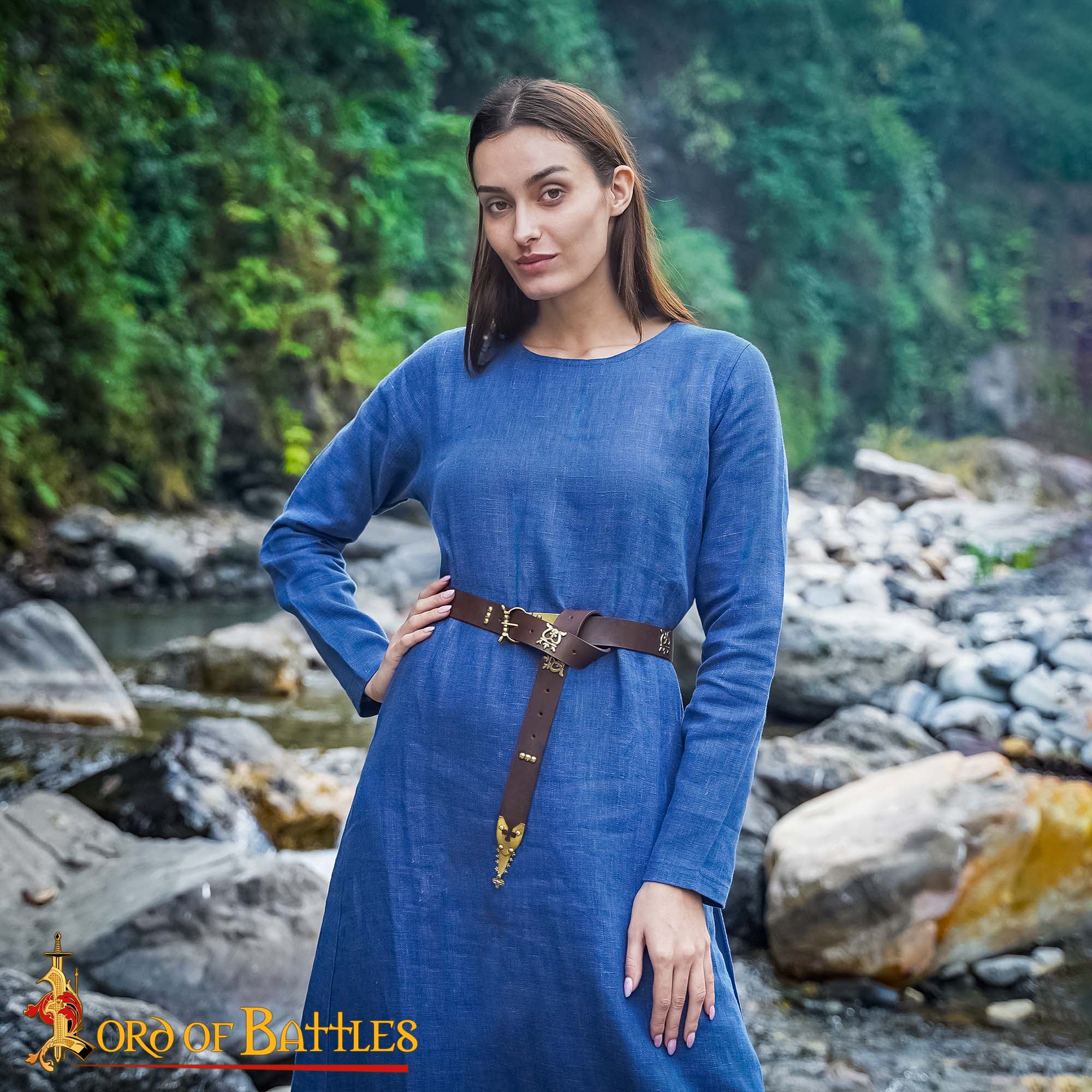 14th Century Medieval Solid Brass Strap-End-8943 4