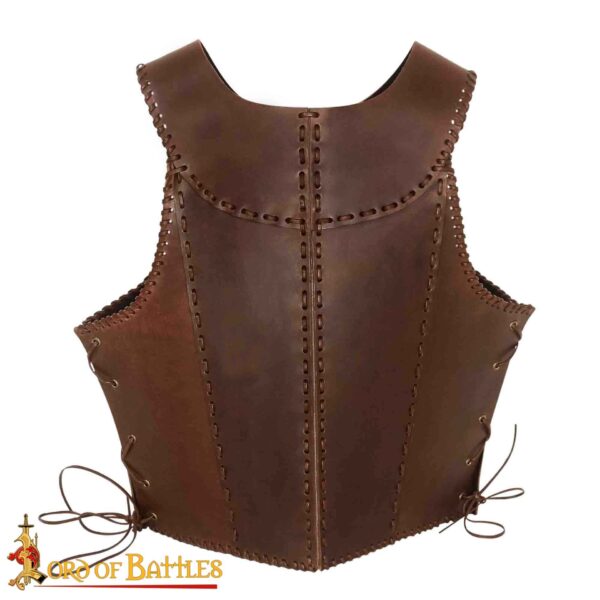 The Lady Warrior Leather Corset - Image 10
