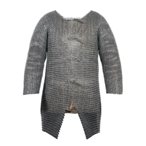 Chainmail Hauberk 10 mm 16 Gauge Mild Steel Butted