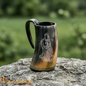 Viking horn mug