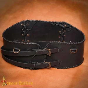 Warrior Broad Waist Belt Handcrafted from Genuine Leather