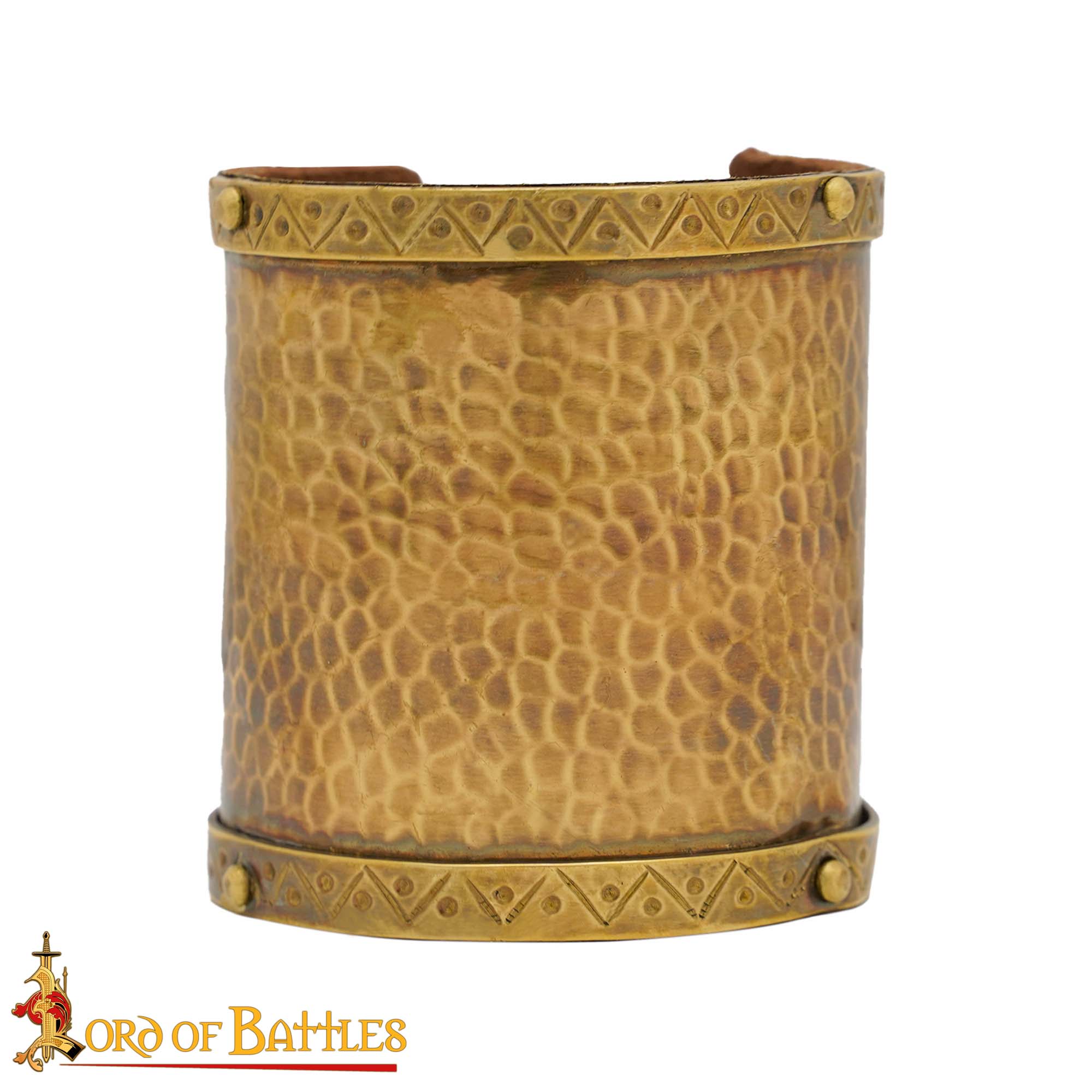 Historical Wristlet Ornamental Bracelet Pure Solid Brass Accessory Historical Wristlet Ornamental Bracelet Pure Solid Brass Accessory - Image 6