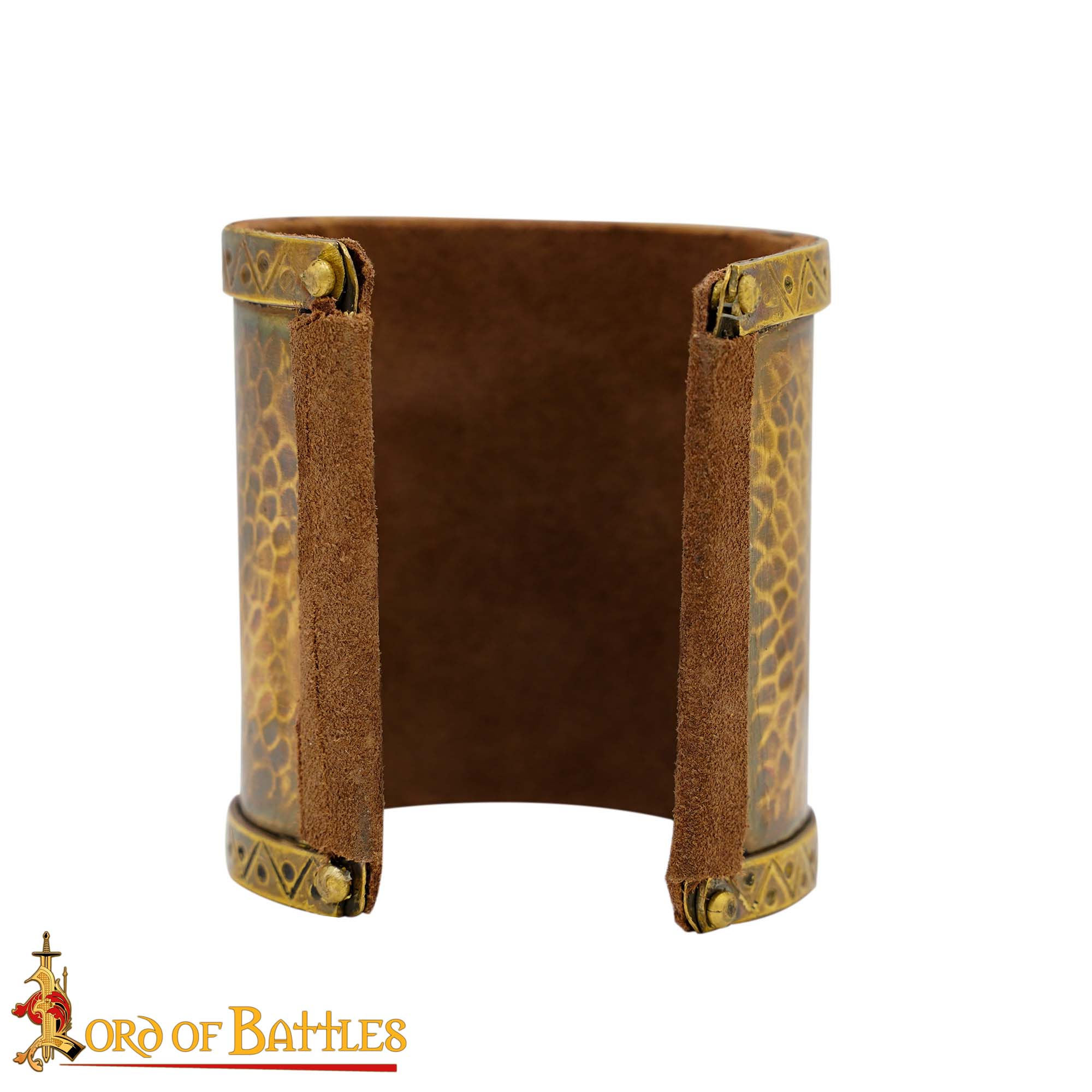 Historical Wristlet Ornamental Bracelet Pure Solid Brass Accessory Historical Wristlet Ornamental Bracelet Pure Solid Brass Accessory - Image 5