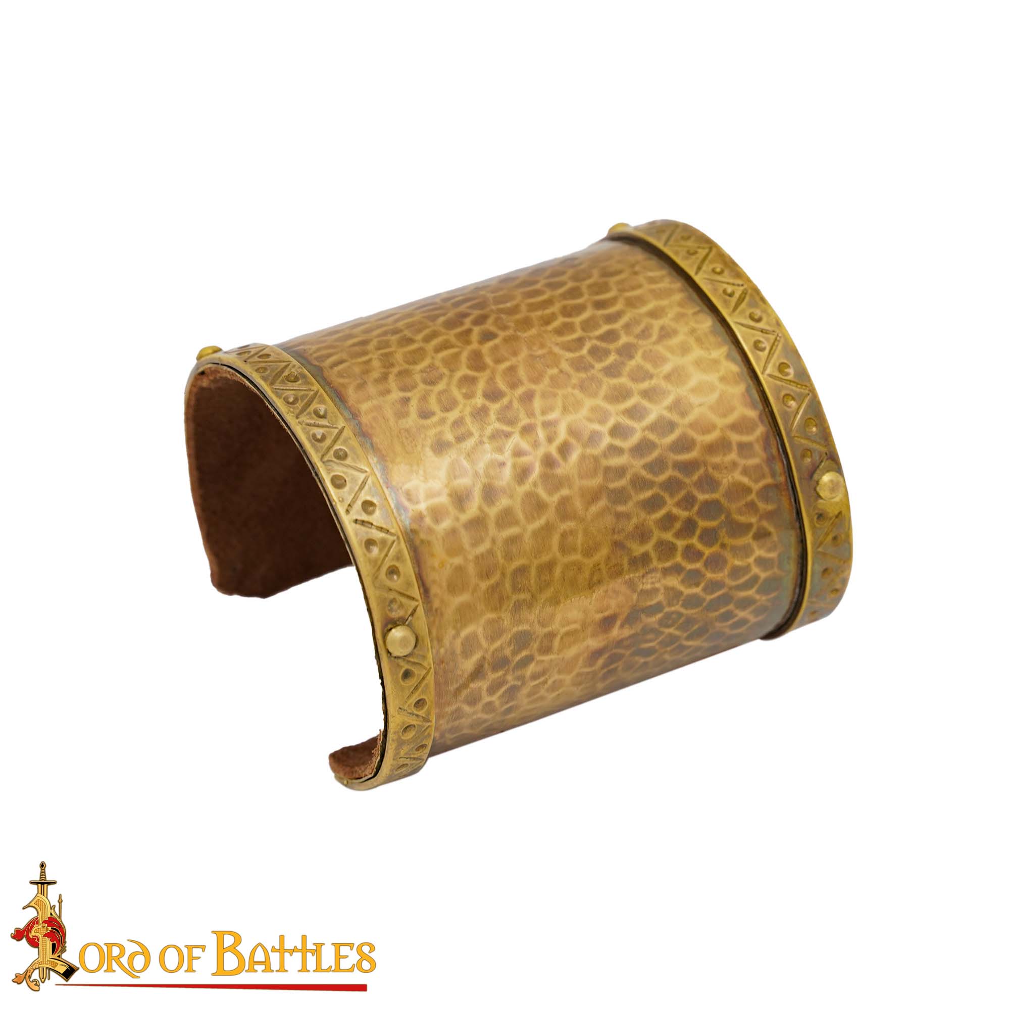 Historical Wristlet Ornamental Bracelet Pure Solid Brass Accessory Historical Wristlet Ornamental Bracelet Pure Solid Brass Accessory - Image 4