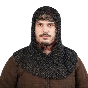 medieval chainmail coif​