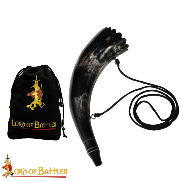 Viking Blowing Horn for Viking Themed Parties/Hunting Horn - Image 4