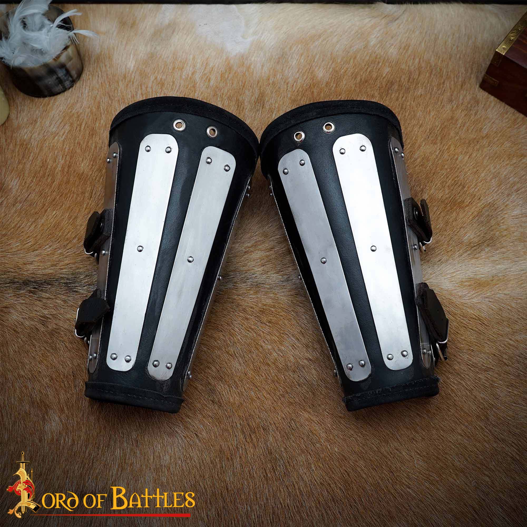 Medieval Bracers-25917BK
