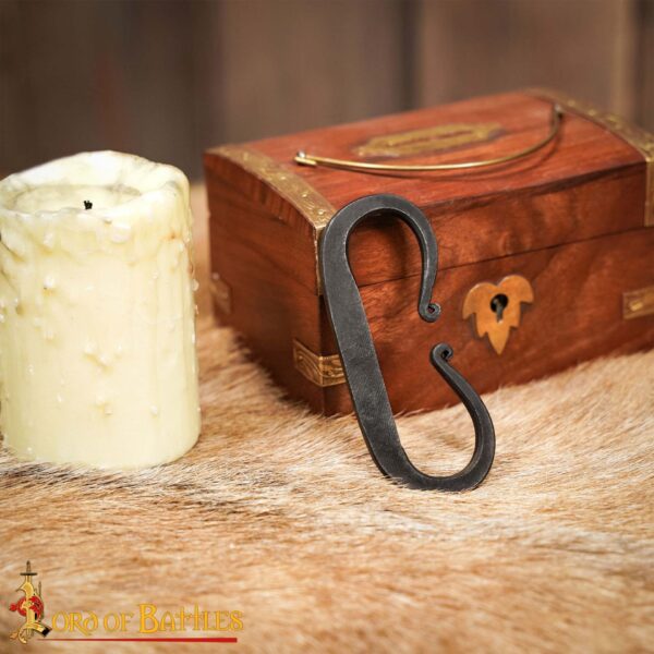 Rugged Germanic Hand Forged Fire Striker Functional Camping Gear - Image 6