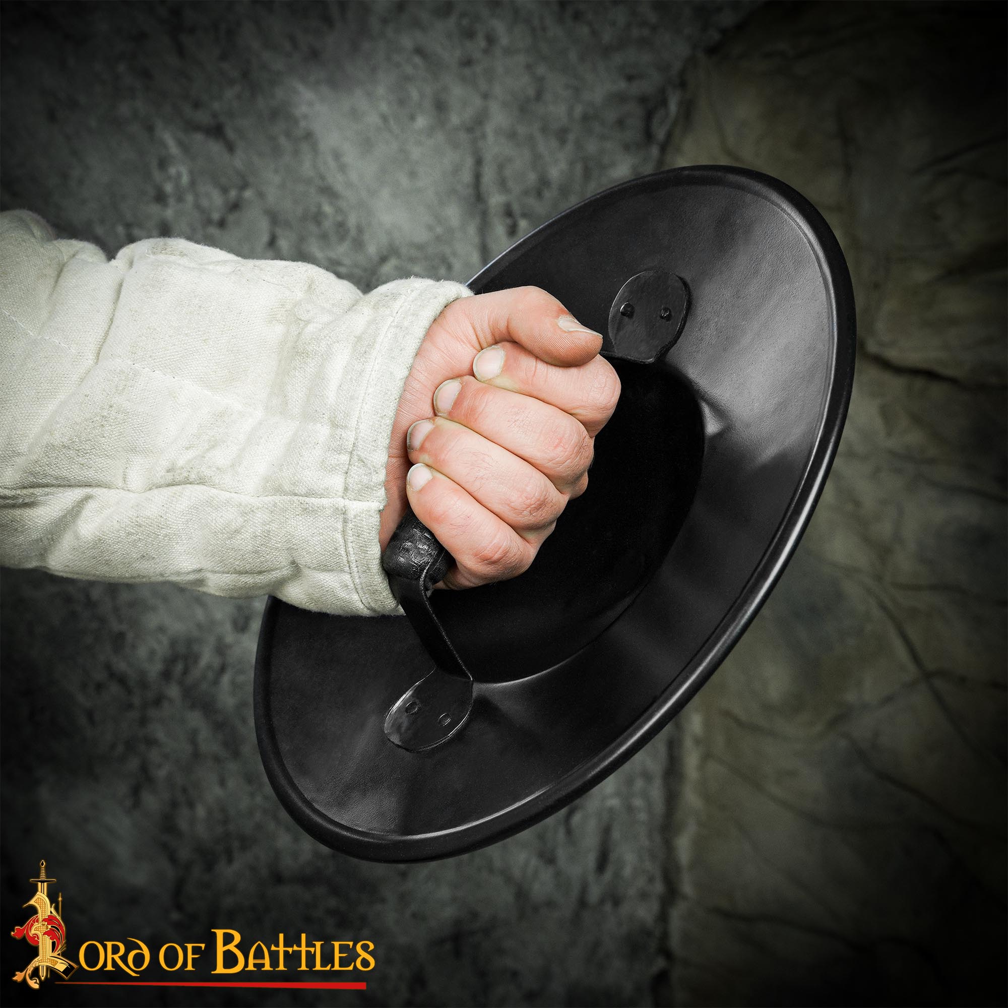 15th Century Medieval Steel Buckler Shield-2132BK16 5