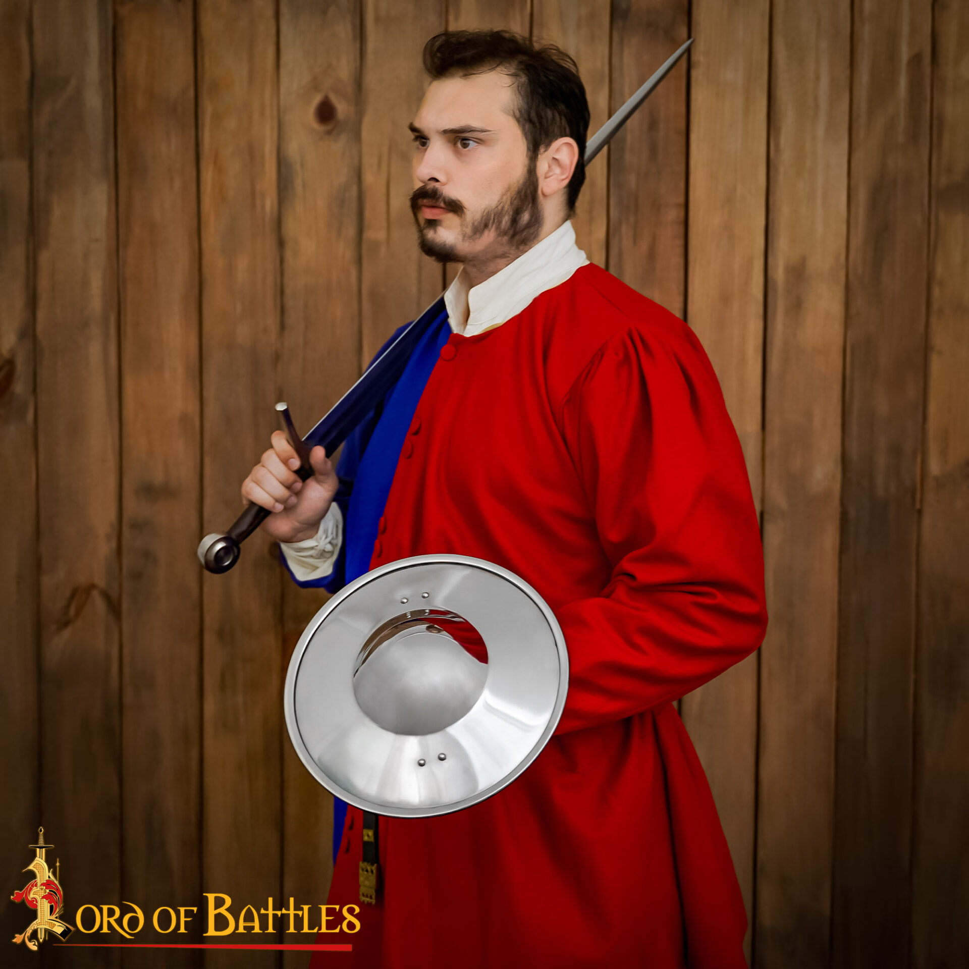 15th Century Medieval Steel Buckler Shield-2132P16 4