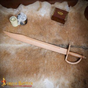 Pirate Cutlass Handcrafted Functional Wooden Training Sword