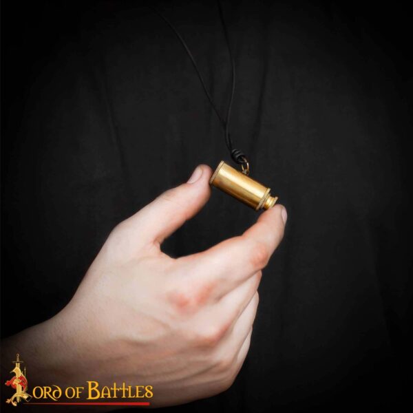 Pirate of the Seven Seas Pure Brass Telescope Pendant - Image 7