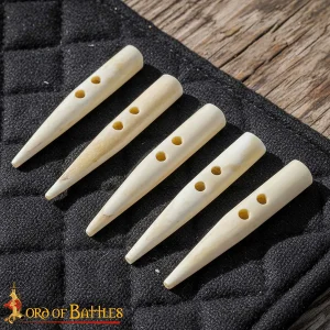Natural Horn Toggle Buttons Set of 5