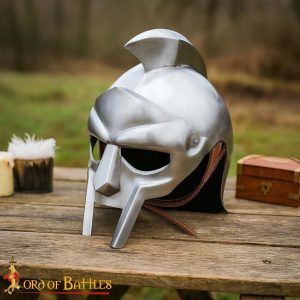 Maximus Gladiator Helmet – Lined Roman Gladiator Armor