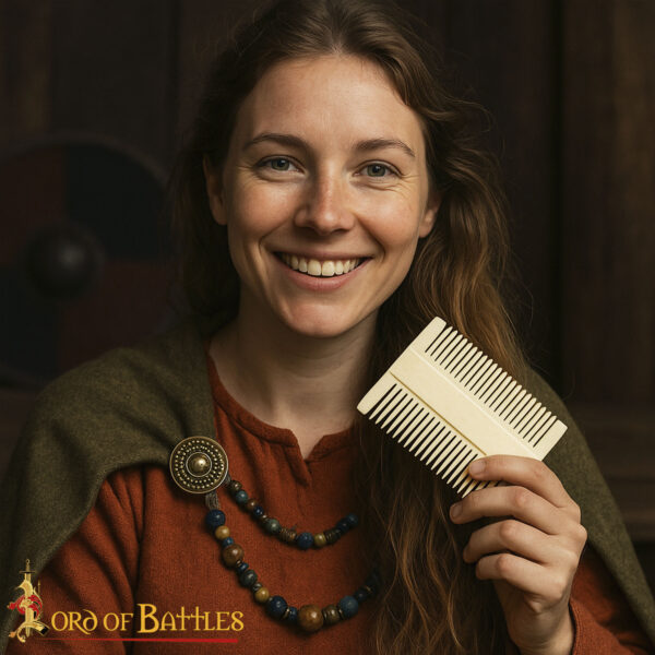 Double Sided Bone Comb - Image 2
