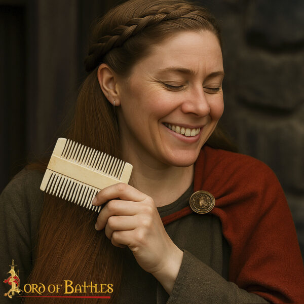 Double Sided Bone Comb - Image 7