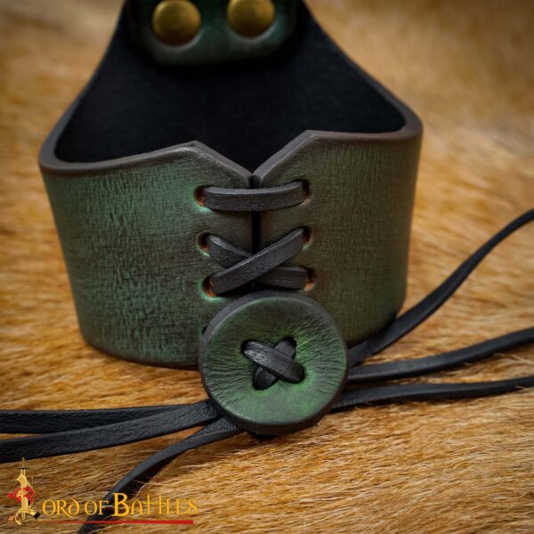 Handcrafted Genuine Leather Horn Holders for Drinking Horns - Image 7