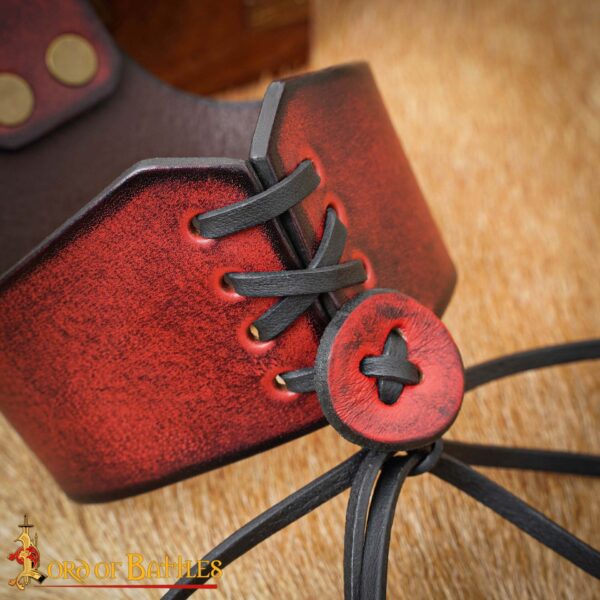 Handcrafted Genuine Leather Horn Holders for Drinking Horns - Image 13