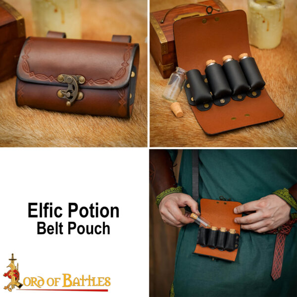 The Elfic Potion Belt Pouch with Mini Glass Bottles - Image 21