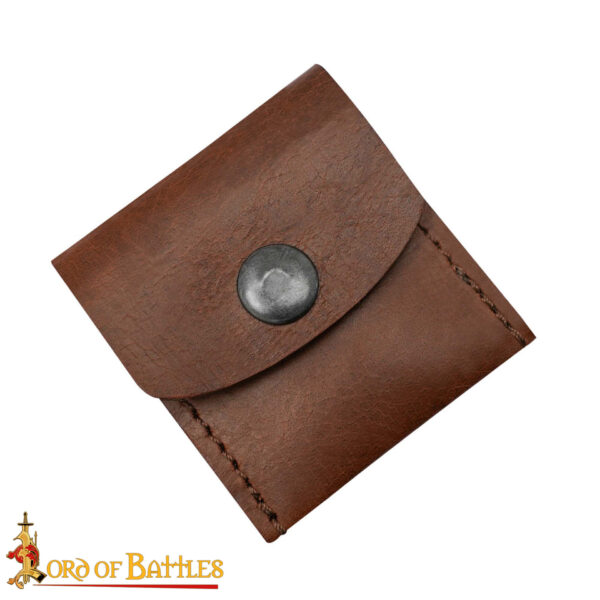 Handcrafted Genuine Leather Pouch - Image 4