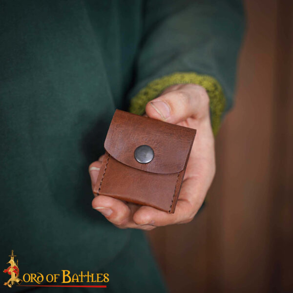 Handcrafted Genuine Leather Pouch - Image 5