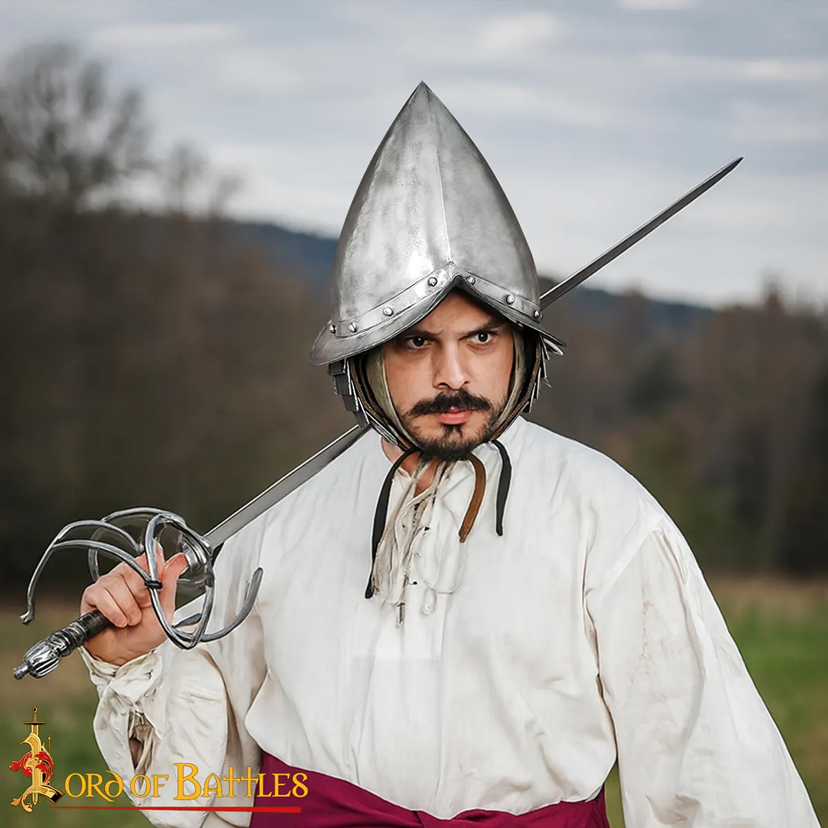 16th Century Spanish Morion Cabasset Helmet of the Tercios 16th Century Spanish Morion Cabasset Helmet of the Tercios - Image 6