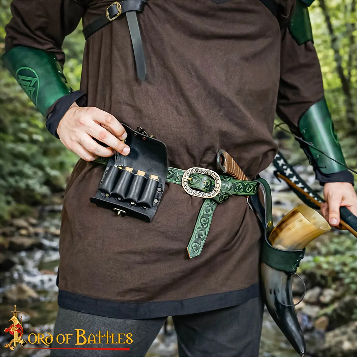 Fantasy Leather Potion Pouch - 4 Bottle Fantasy Leather Potion Pouch - 4 Bottle - Image 6