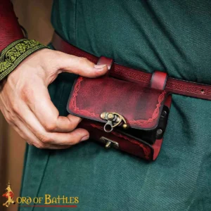 Fantasy Leather Potion Pouch - 4 Bottle