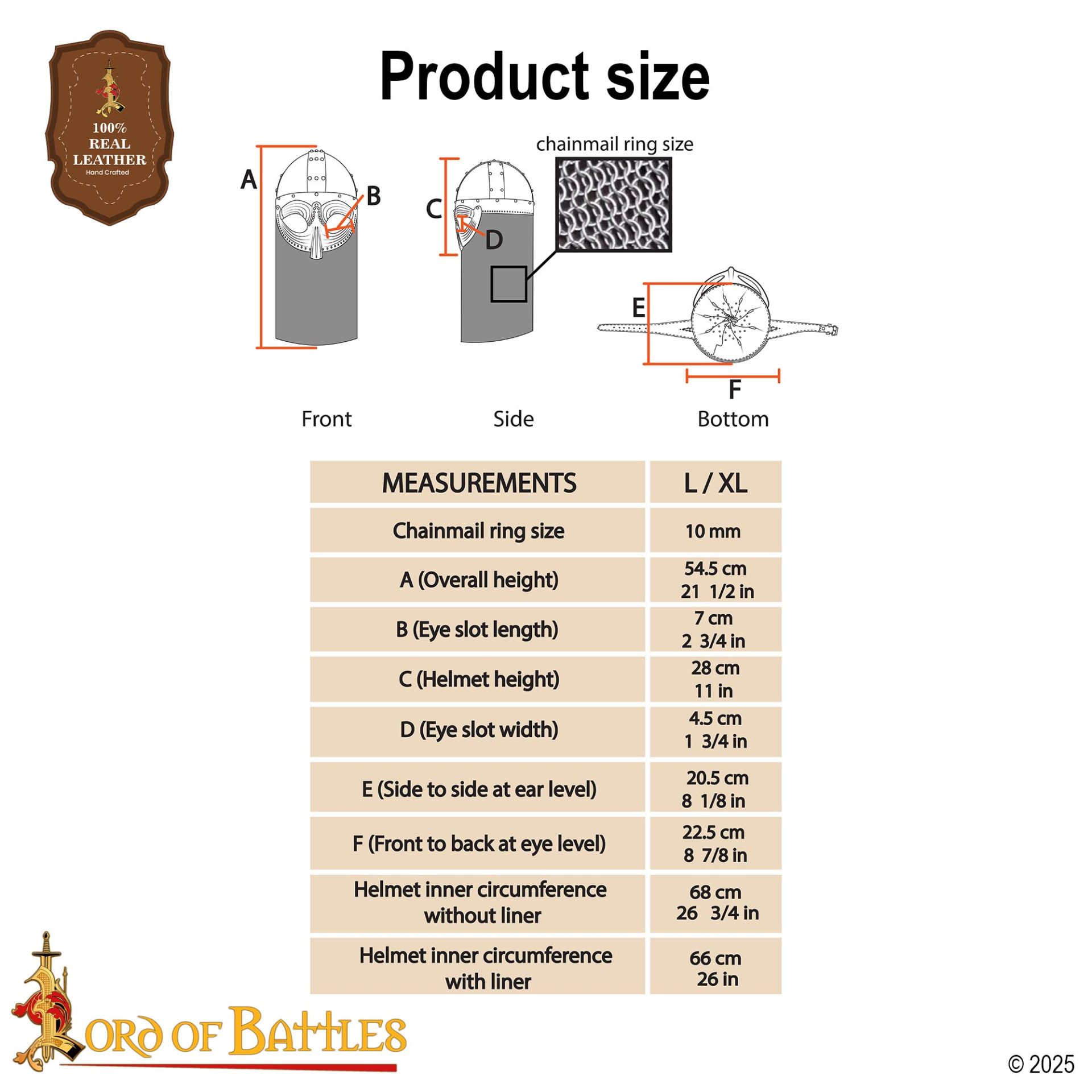 Antique Viking Spectacle Helmet with Butted Chainmail Camail - 25163 2