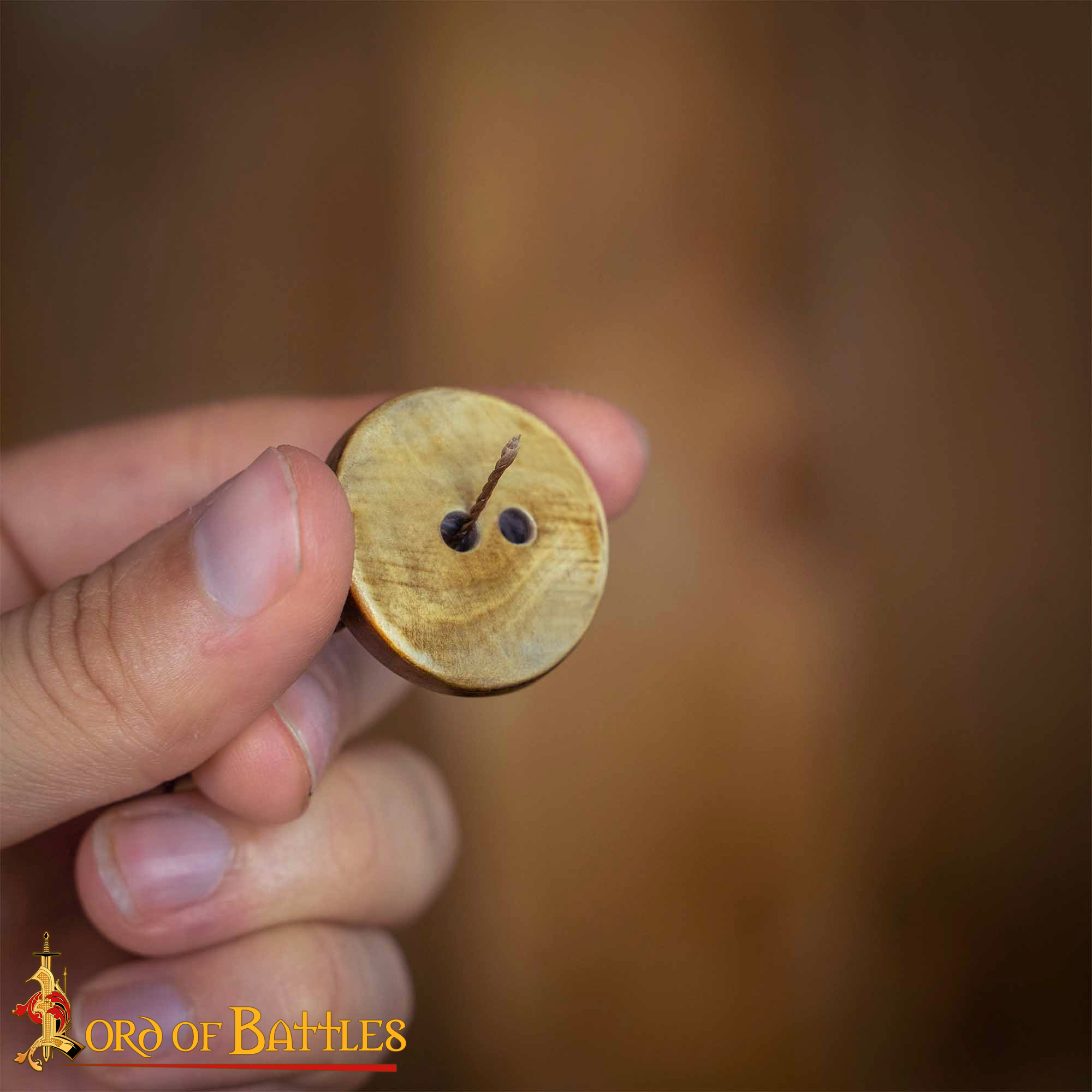 Handcrafted genuine horn buttons set of 5 clothing and leather accessory Handcrafted genuine horn buttons set of 5 clothing and leather accessory - Image 6