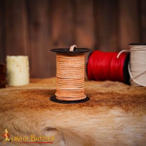 50meters Natural Leather Spool Roll