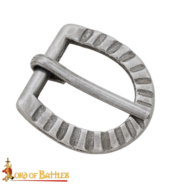 Medieval Fantasy Rustic Steel Buckles - Image 4