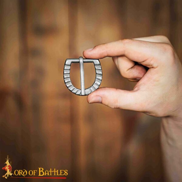 Medieval Fantasy Rustic Steel Buckles - Image 6