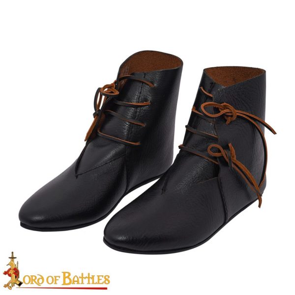 Handcrafted Viking Leather Boots - Image 3